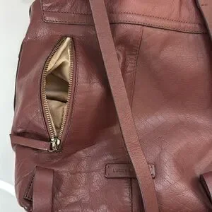 Lucky Brand | Bags | Lucky Brand Mahogany Leather Backpack W  display picture 1